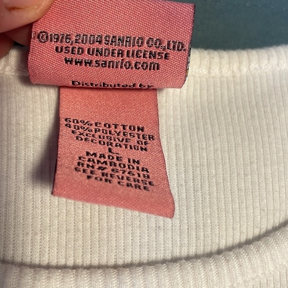 Y2K Hello Kitty Tank Top White Large Cherry Sanrio
Edgy Cat 00 Grunge Baby Glam - Picture 12 of 14